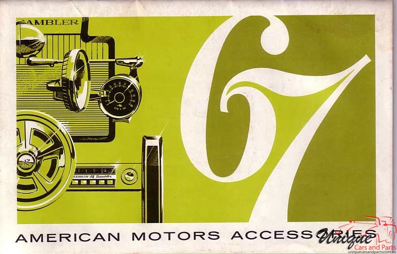 1967 AMC Accessories Brochure
